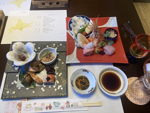 ホテルまほろばの夕食