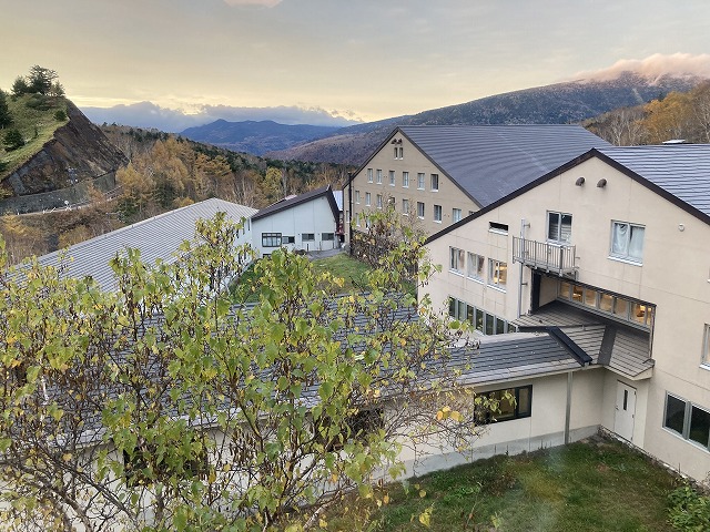 白濁の万座高原ホテル