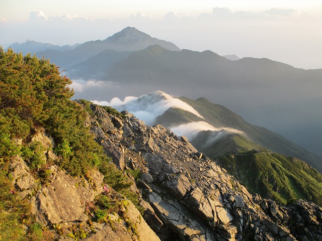 北岳、間ノ岳登山