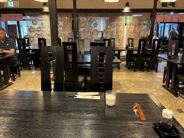 さくらさくら温泉の朝食会場