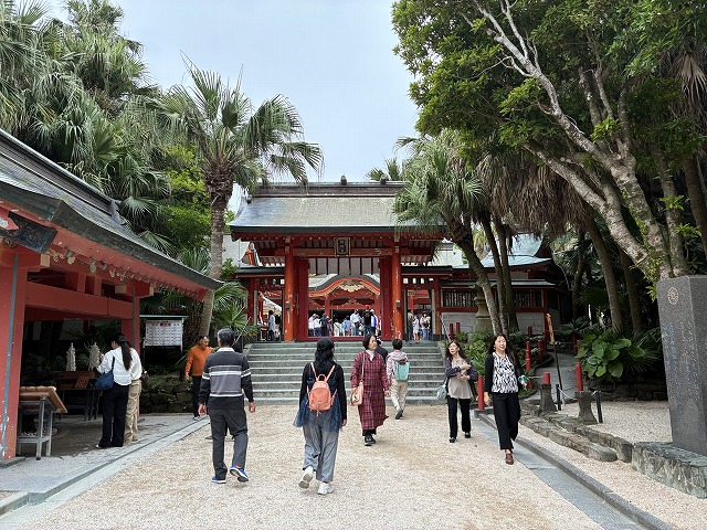 青島神社　神門