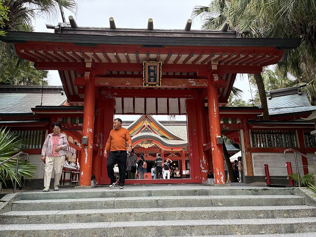 青島神社　神門