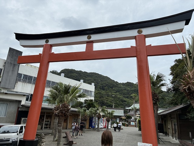 鵜戸神宮　鳥居