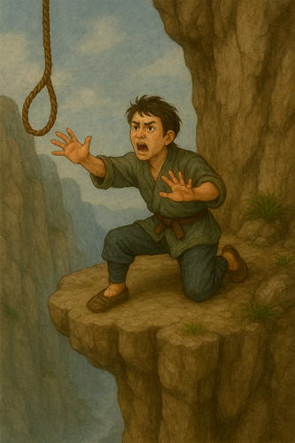 吉作落とし（きっさくおとし）昔話