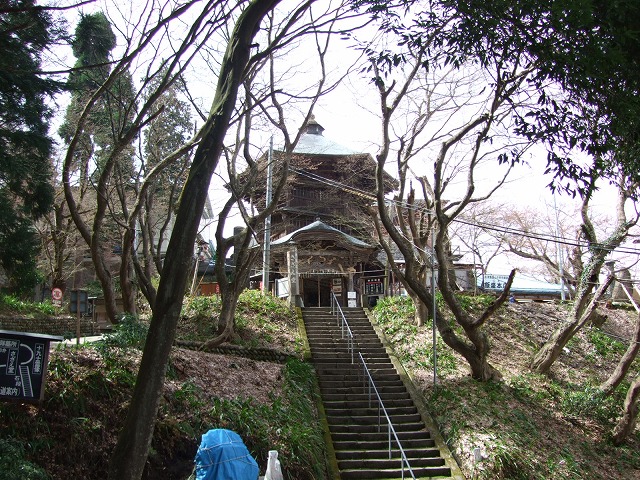 会津さざえ堂 (円通三匝堂)