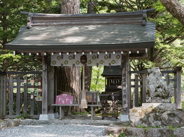 穂高神社　奥宮
