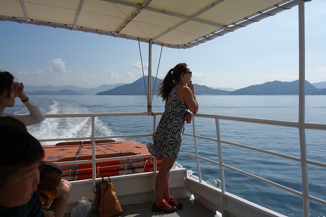 広島から宮島へのフェリー