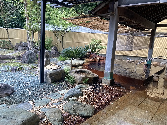 土佐龍温泉 三陽荘 露天風呂