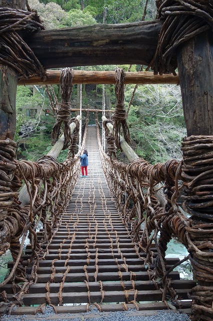 大歩危・祖谷のかずら橋